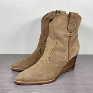 Aquatalia Peyton Wedge Heel Pull On Bootie